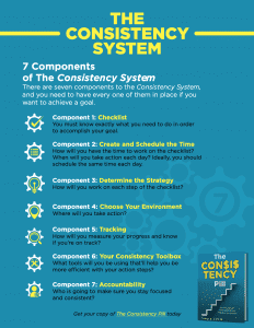 7 Components of The Consistency System